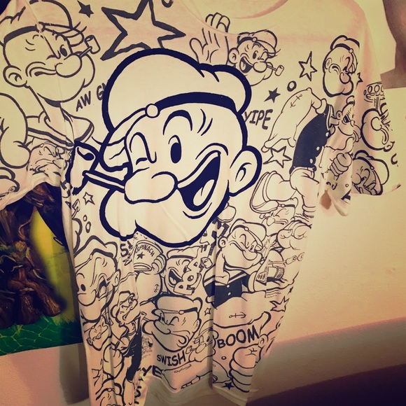 Popeye T-shirt - Picture 1 of 2